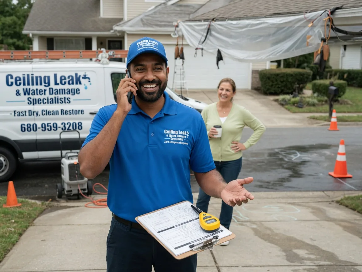 Ceiling Leak Cleanup Genesee Depot, WI FAQs